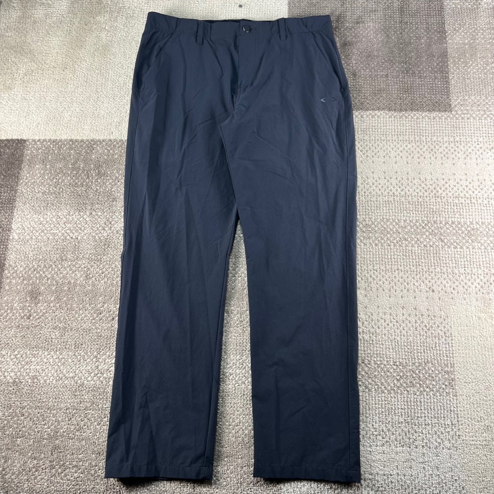 Oakley Mens 422378 Regular Fit Performance Pants Dark Gray 34x30 Techwear